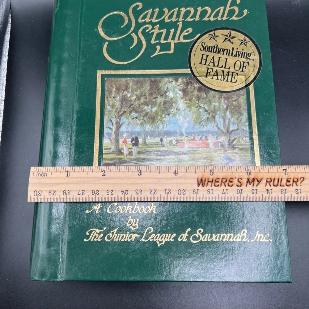 Savannah Style 1980 Spiral Bound HC Cookbook Book Junior League of Savannah